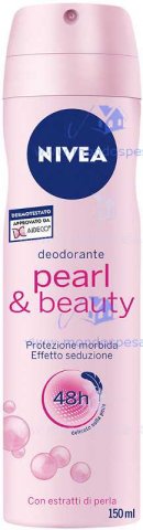 4005900388995 - Deodorante femminile - corpoecapelli - Nivea Pearl E Beauty Deodorante  Donna Spray Anti Traspirante Protezione 48h